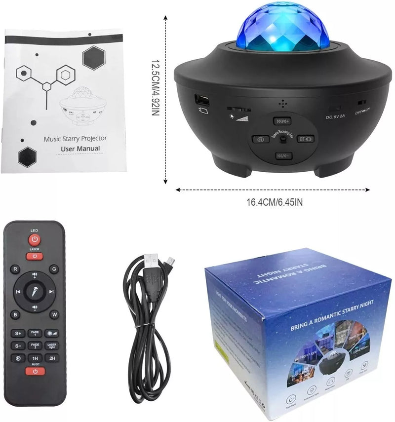 Proyector de Galaxias con parlante Bluetooth (OFERTA SOLO POR HOY x $24.990 🎁)