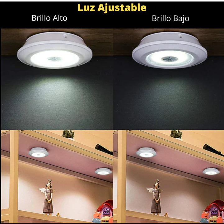 Set de 3 Luces Led Inalambricas  con Control Remoto (OFERTA SOLO POR HOY 1 Set (3)x $19.990 y 2 Set(6) x $29.990🎁)