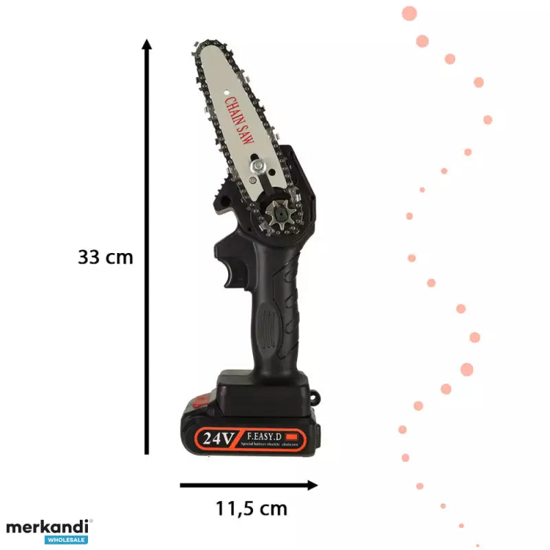 Mini Motosierra Eléctrica Inalámbrica