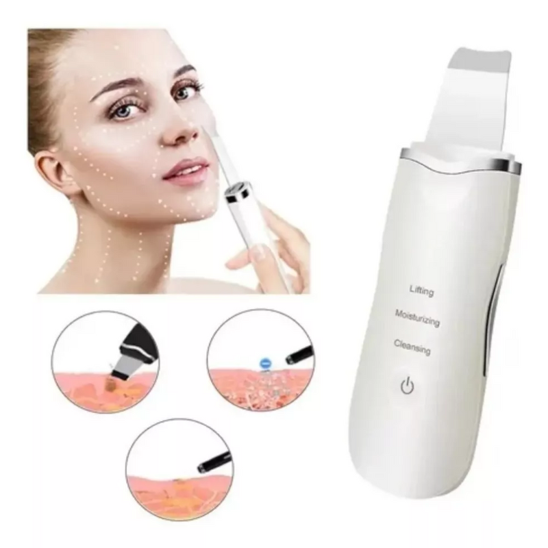 Limpiador Peeling Facial Ultrasónico